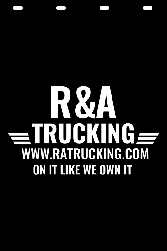 Custom Semi-Truck, Work Truck, Box Truck Mud Flap | Create Your Own Mud Flaps | Add Your Own Logo Or Text | Custom Mud Flap Template Designs v278