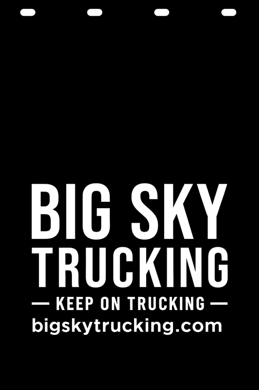 Custom Semi-Truck, Work Truck, Box Truck Mud Flap | Create Your Own Mud Flaps | Add Your Own Logo Or Text | Custom Mud Flap Template Designs v278