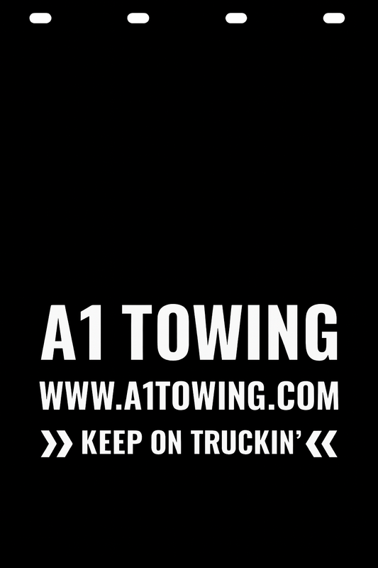 Custom Semi-Truck, Work Truck, Box Truck Mud Flap | Create Your Own Mud Flaps | Add Your Own Logo Or Text | Custom Mud Flap Template Designs v278