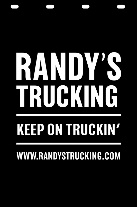 Custom Semi-Truck, Work Truck, Box Truck Mud Flap | Create Your Own Mud Flaps | Add Your Own Logo Or Text | Custom Mud Flap Template Designs v278