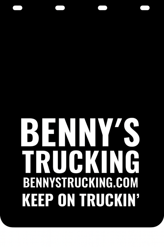 Custom Semi-Truck, Work Truck, Box Truck Mud Flap | Create Your Own Mud Flaps | Add Your Own Logo Or Text | Custom Mud Flap Template Designs v278