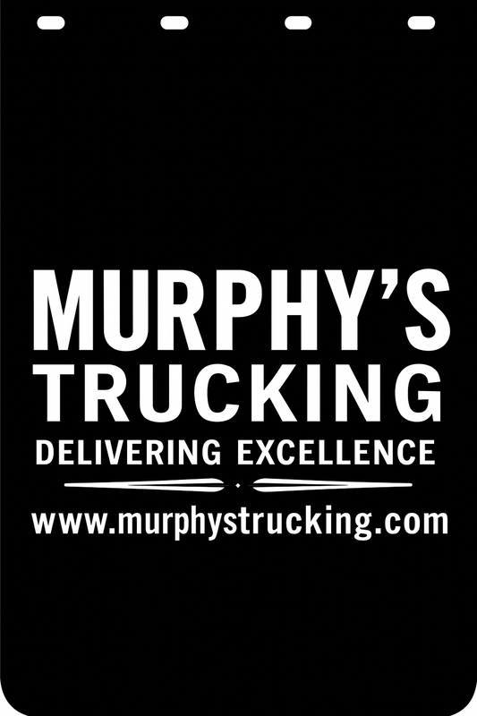 Custom Semi-Truck, Work Truck, Box Truck Mud Flap | Create Your Own Mud Flaps | Add Your Own Logo Or Text | Custom Mud Flap Template Designs v278