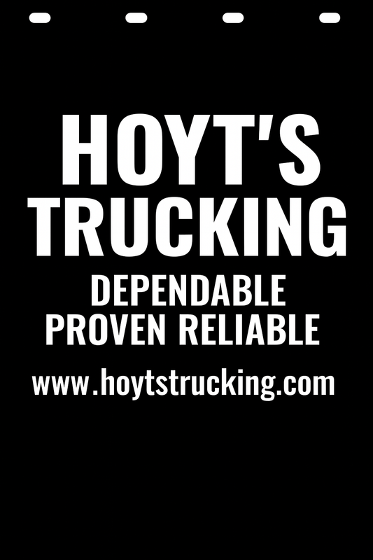 Custom Semi-Truck, Work Truck, Box Truck Mud Flap | Create Your Own Mud Flaps | Add Your Own Logo Or Text | Custom Mud Flap Template Designs v278