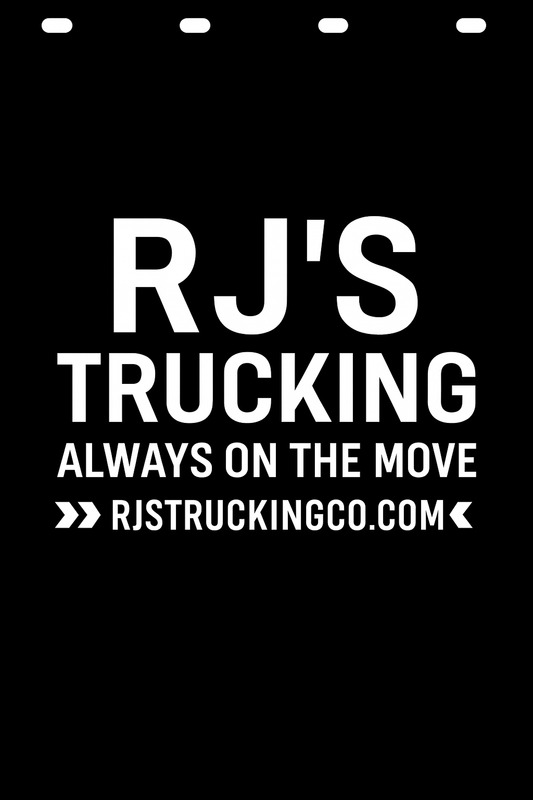 Custom Semi-Truck, Work Truck, Box Truck Mud Flap | Create Your Own Mud Flaps | Add Your Own Logo Or Text | Custom Mud Flap Template Designs v278