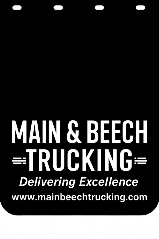 Custom Semi-Truck, Work Truck, Box Truck Mud Flap | Create Your Own Mud Flaps | Add Your Own Logo Or Text | Custom Mud Flap Template Designs v278