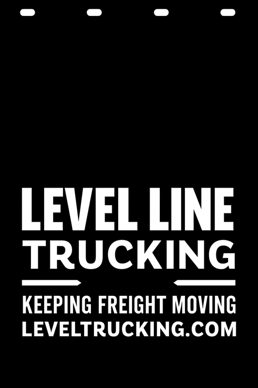 Custom Semi-Truck, Work Truck, Box Truck Mud Flap | Create Your Own Mud Flaps | Add Your Own Logo Or Text | Custom Mud Flap Template Designs v278