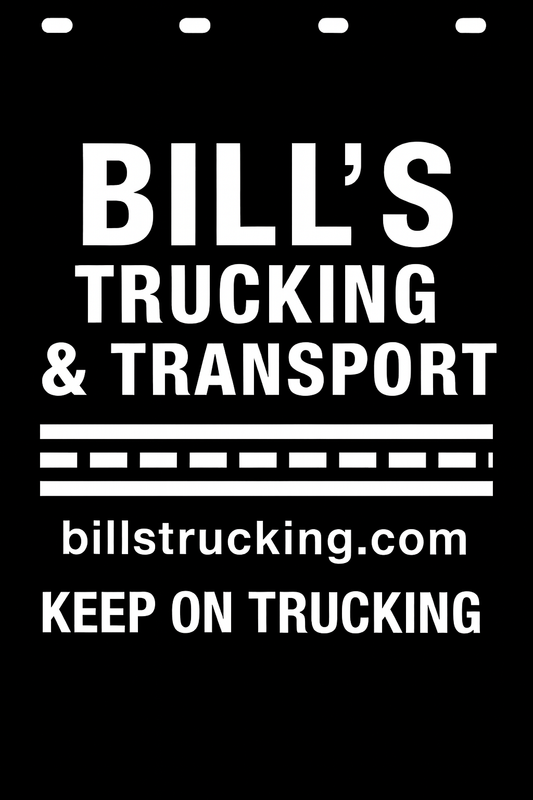 Custom Semi-Truck, Work Truck, Box Truck Mud Flap | Create Your Own Mud Flaps | Add Your Own Logo Or Text | Custom Mud Flap Template Designs v278