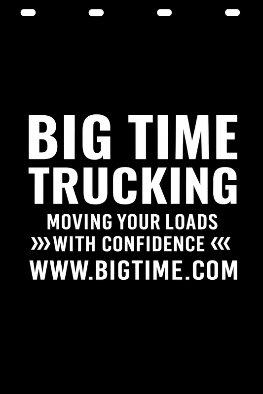 Custom Semi-Truck, Work Truck, Box Truck Mud Flap | Create Your Own Mud Flaps | Add Your Own Logo Or Text | Custom Mud Flap Template Designs v278