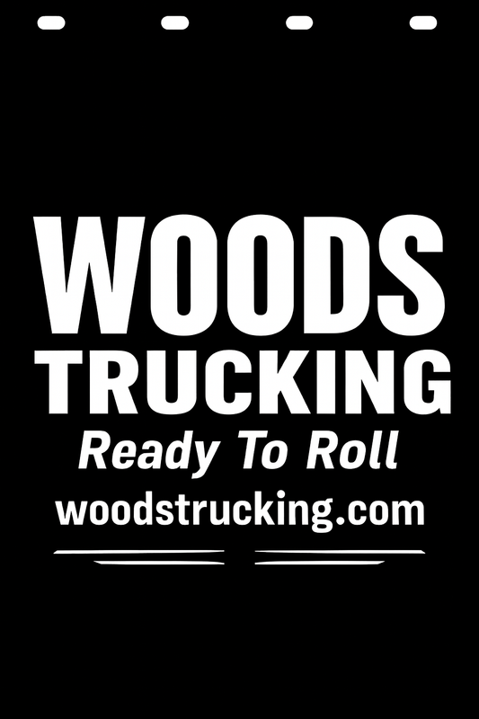 Custom Semi-Truck, Work Truck, Box Truck Mud Flap | Create Your Own Mud Flaps | Add Your Own Logo Or Text | Custom Mud Flap Template Designs v278