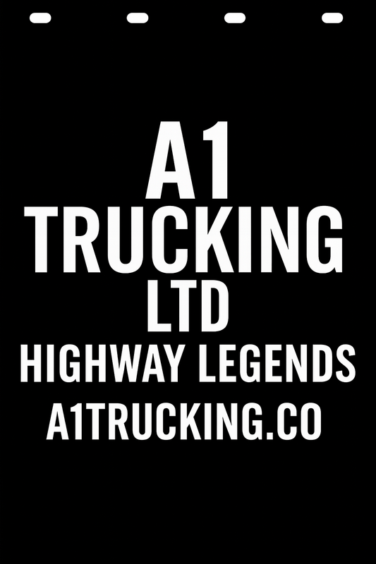 Custom Semi-Truck, Work Truck, Box Truck Mud Flap | Create Your Own Mud Flaps | Add Your Own Logo Or Text | Custom Mud Flap Template Designs v278