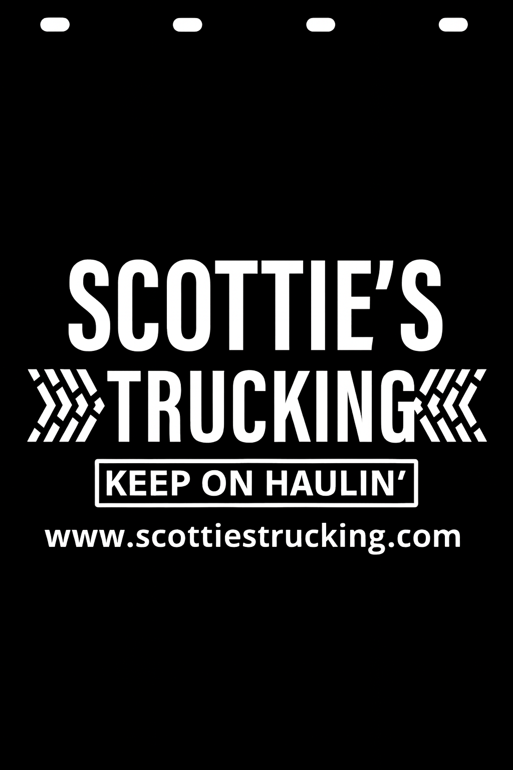 Custom Semi-Truck, Work Truck, Box Truck Mud Flap | Create Your Own Mud Flaps | Add Your Own Logo Or Text | Custom Mud Flap Template Designs v278