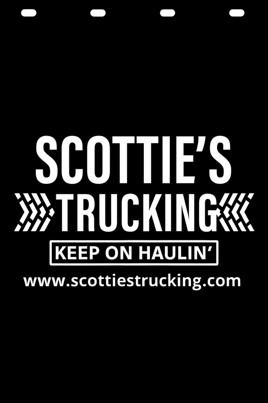 Custom Semi-Truck, Work Truck, Box Truck Mud Flap | Create Your Own Mud Flaps | Add Your Own Logo Or Text | Custom Mud Flap Template Designs v278