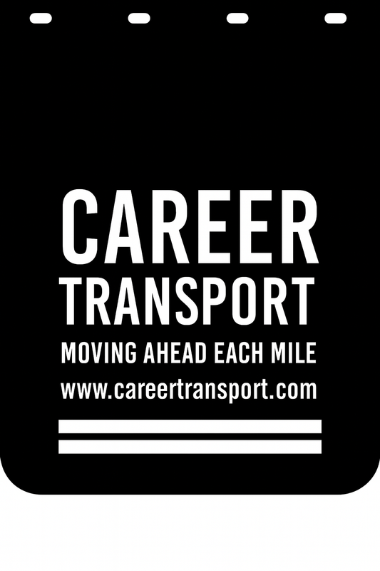 Custom Semi-Truck, Work Truck, Box Truck Mud Flap | Create Your Own Mud Flaps | Add Your Own Logo Or Text | Custom Mud Flap Template Designs v278