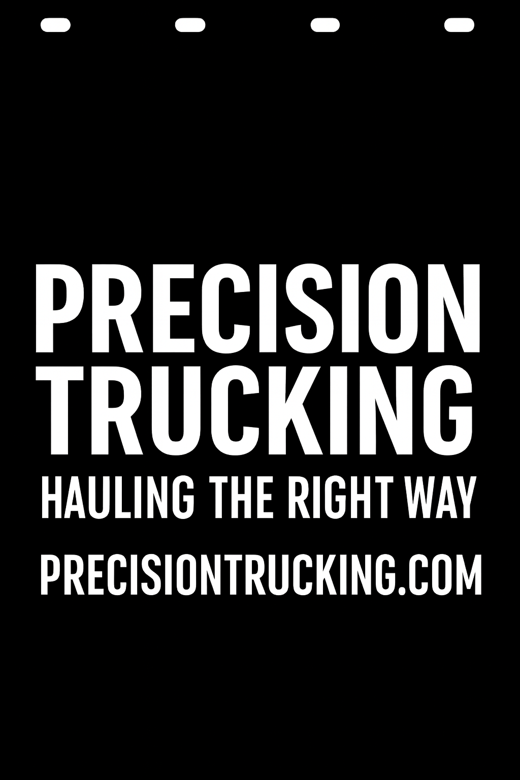 Custom Semi-Truck, Work Truck, Box Truck Mud Flap | Create Your Own Mud Flaps | Add Your Own Logo Or Text | Custom Mud Flap Template Designs v278