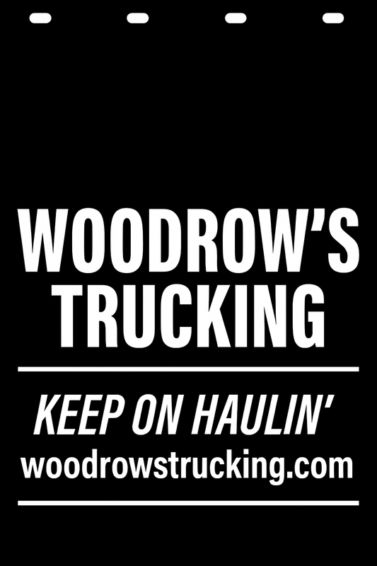 Custom Semi-Truck, Work Truck, Box Truck Mud Flap | Create Your Own Mud Flaps | Add Your Own Logo Or Text | Custom Mud Flap Template Designs v278