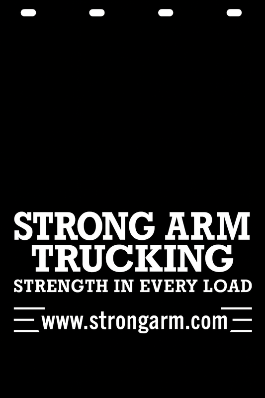 Custom Semi-Truck, Work Truck, Box Truck Mud Flap | Create Your Own Mud Flaps | Add Your Own Logo Or Text | Custom Mud Flap Template Designs v278