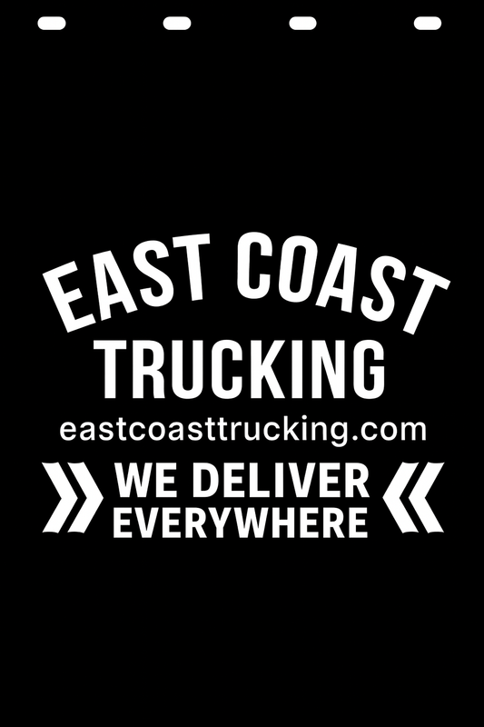 Custom Semi-Truck, Work Truck, Box Truck Mud Flap | Create Your Own Mud Flaps | Add Your Own Logo Or Text | Custom Mud Flap Template Designs v278