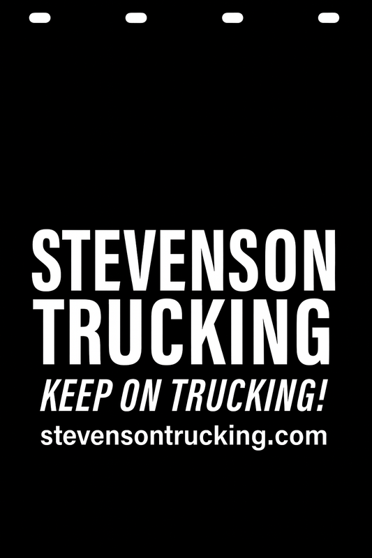 Custom Semi-Truck, Work Truck, Box Truck Mud Flap | Create Your Own Mud Flaps | Add Your Own Logo Or Text | Custom Mud Flap Template Designs v278