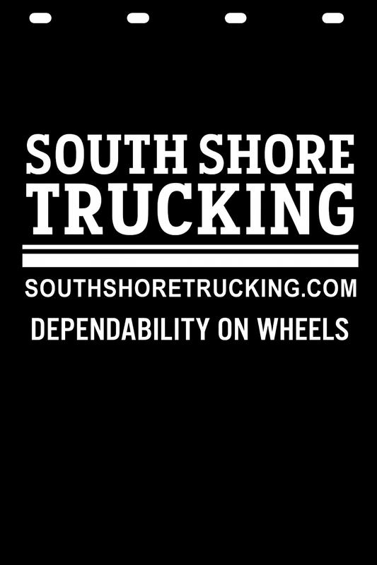 Custom Semi-Truck, Work Truck, Box Truck Mud Flap | Create Your Own Mud Flaps | Add Your Own Logo Or Text | Custom Mud Flap Template Designs v278