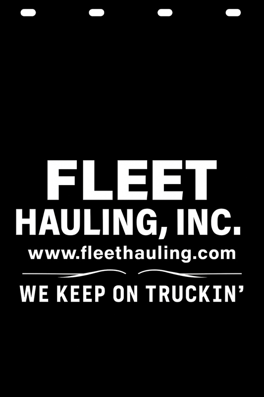 Custom Semi-Truck, Work Truck, Box Truck Mud Flap | Create Your Own Mud Flaps | Add Your Own Logo Or Text | Custom Mud Flap Template Designs v278
