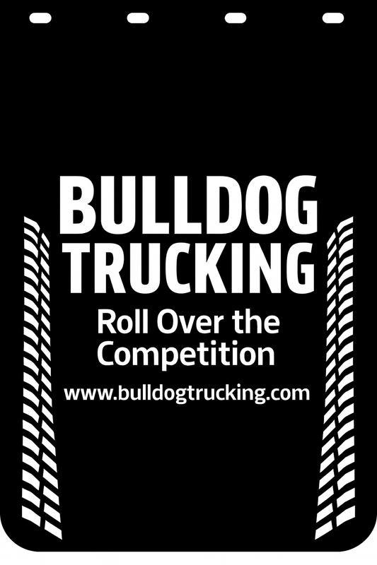 Custom Semi-Truck, Work Truck, Box Truck Mud Flap | Create Your Own Mud Flaps | Add Your Own Logo Or Text | Custom Mud Flap Template Designs v278