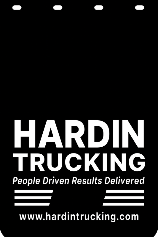 Custom Semi-Truck, Work Truck, Box Truck Mud Flap | Create Your Own Mud Flaps | Add Your Own Logo Or Text | Custom Mud Flap Template Designs v278