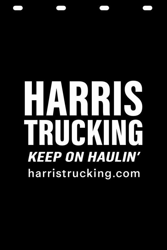 Custom Semi-Truck, Work Truck, Box Truck Mud Flap | Create Your Own Mud Flaps | Add Your Own Logo Or Text | Custom Mud Flap Template Designs v278