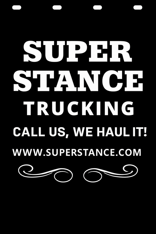 Custom Semi-Truck, Work Truck, Box Truck Mud Flap | Create Your Own Mud Flaps | Add Your Own Logo Or Text | Custom Mud Flap Template Designs v278