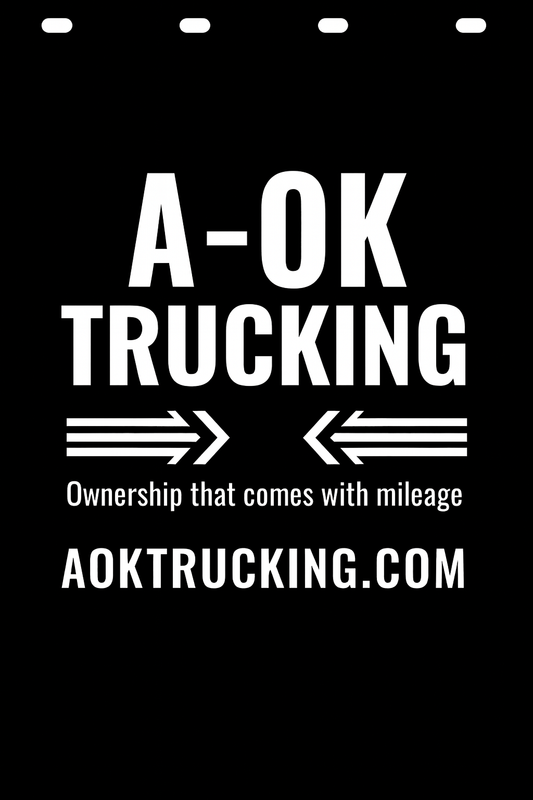Custom Semi-Truck, Work Truck, Box Truck Mud Flap | Create Your Own Mud Flaps | Add Your Own Logo Or Text | Custom Mud Flap Template Designs v278