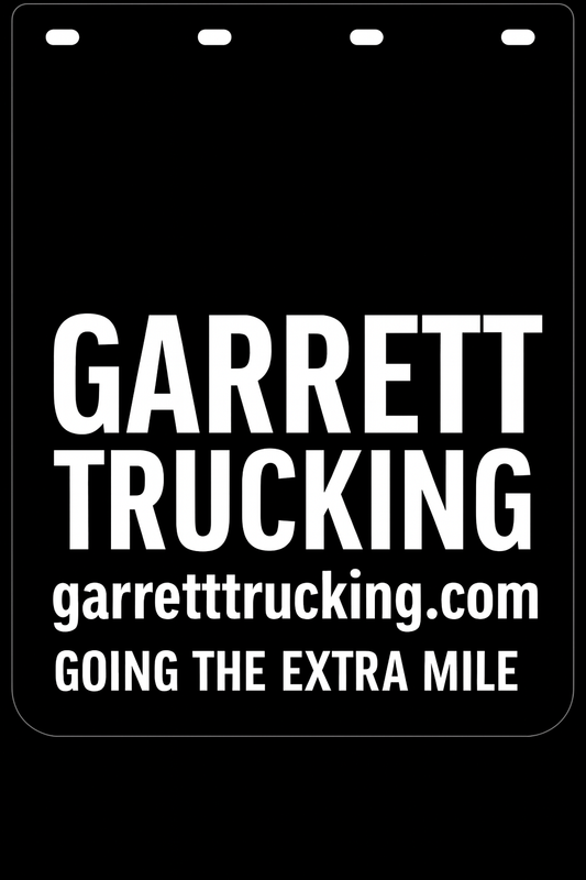 Custom Semi-Truck, Work Truck, Box Truck Mud Flap | Create Your Own Mud Flaps | Add Your Own Logo Or Text | Custom Mud Flap Template Designs v278
