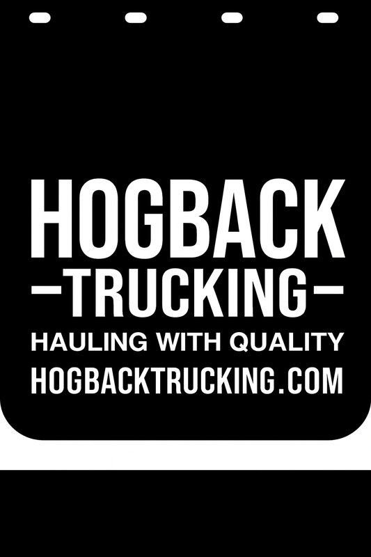 Custom Semi-Truck, Work Truck, Box Truck Mud Flap | Create Your Own Mud Flaps | Add Your Own Logo Or Text | Custom Mud Flap Template Designs v278