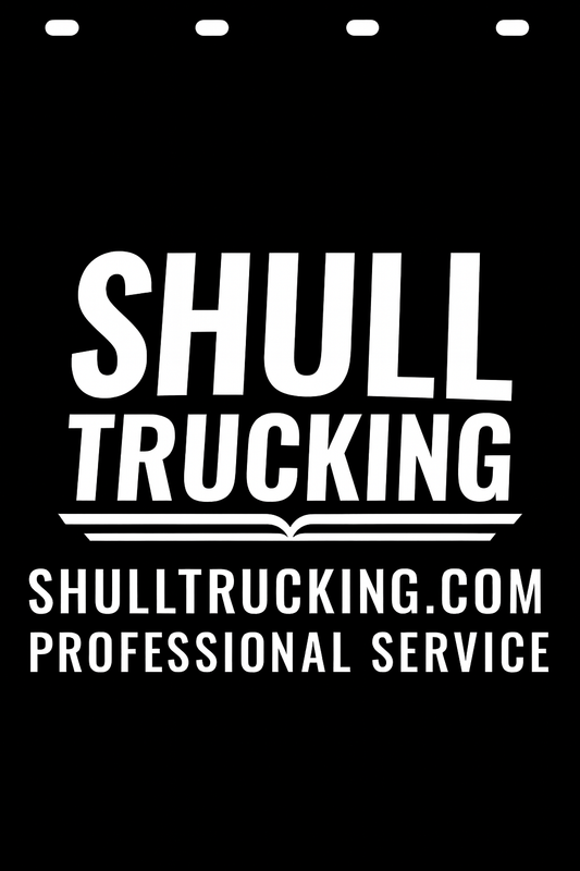 Custom Semi-Truck, Work Truck, Box Truck Mud Flap | Create Your Own Mud Flaps | Add Your Own Logo Or Text | Custom Mud Flap Template Designs v278