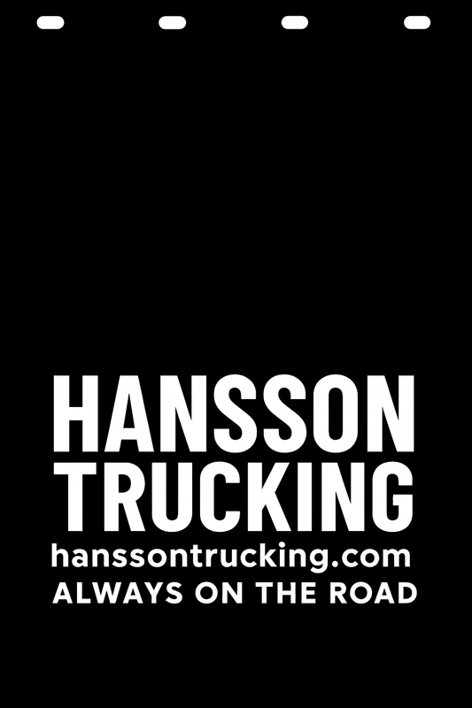 Custom Semi-Truck, Work Truck, Box Truck Mud Flap | Create Your Own Mud Flaps | Add Your Own Logo Or Text | Custom Mud Flap Template Designs v278