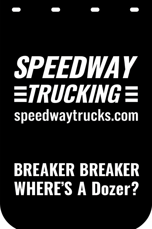 Custom Semi-Truck, Work Truck, Box Truck Mud Flap | Create Your Own Mud Flaps | Add Your Own Logo Or Text | Custom Mud Flap Template Designs v278