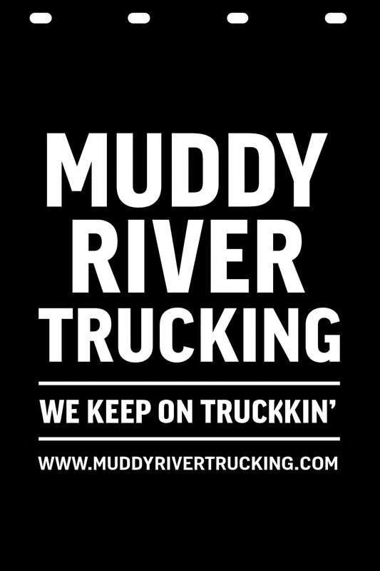 Custom Semi-Truck, Work Truck, Box Truck Mud Flap | Create Your Own Mud Flaps | Add Your Own Logo Or Text | Custom Mud Flap Template Designs v278