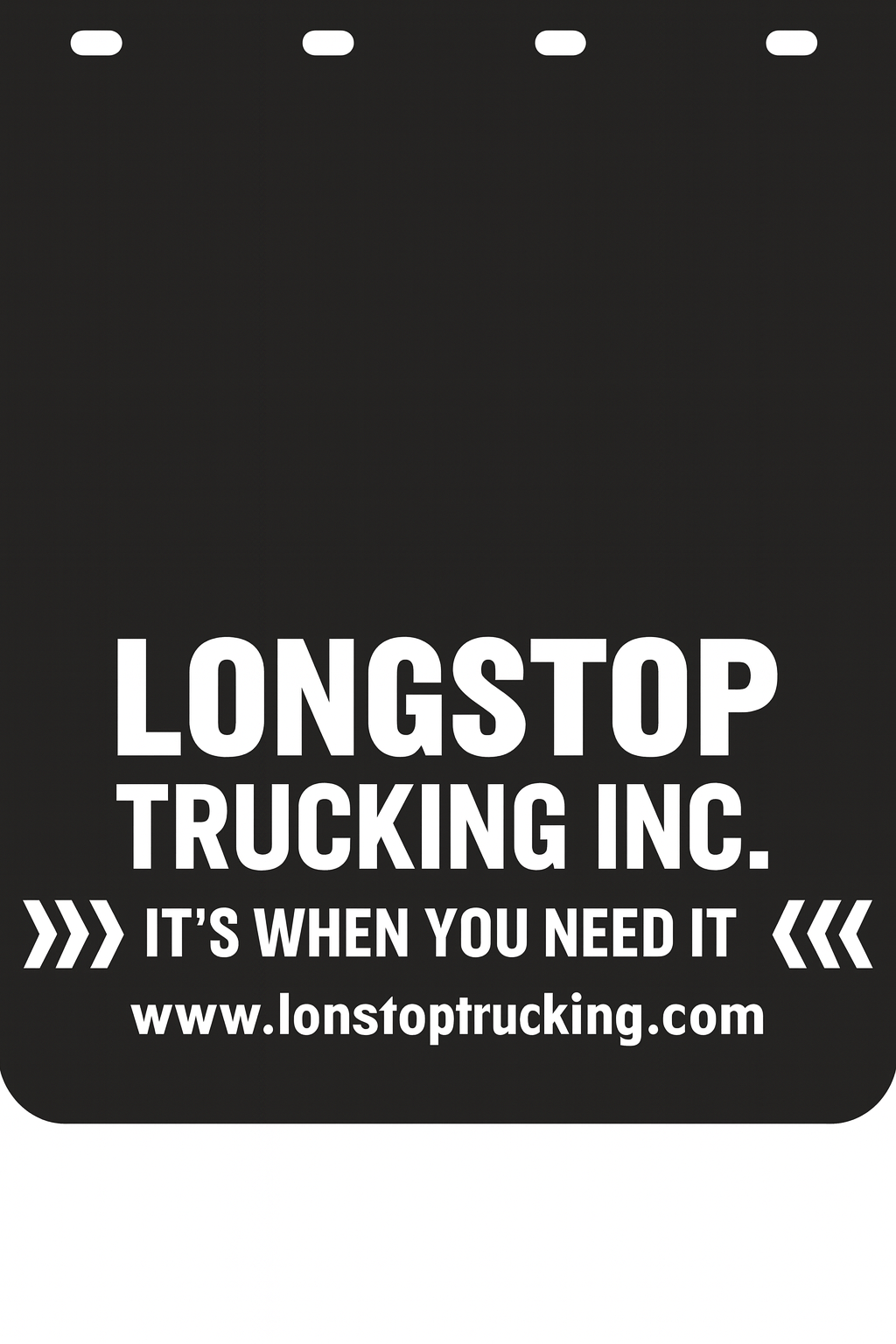 Custom Semi-Truck, Work Truck, Box Truck Mud Flap | Create Your Own Mud Flaps | Add Your Own Logo Or Text | Custom Mud Flap Template Designs v278