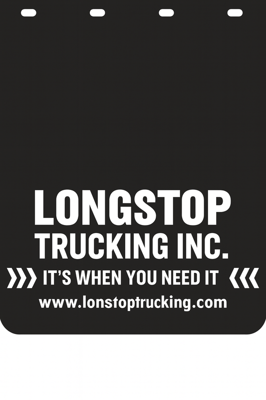 Custom Semi-Truck, Work Truck, Box Truck Mud Flap | Create Your Own Mud Flaps | Add Your Own Logo Or Text | Custom Mud Flap Template Designs v278