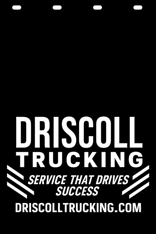 Custom Semi-Truck, Work Truck, Box Truck Mud Flap | Create Your Own Mud Flaps | Add Your Own Logo Or Text | Custom Mud Flap Template Designs v278
