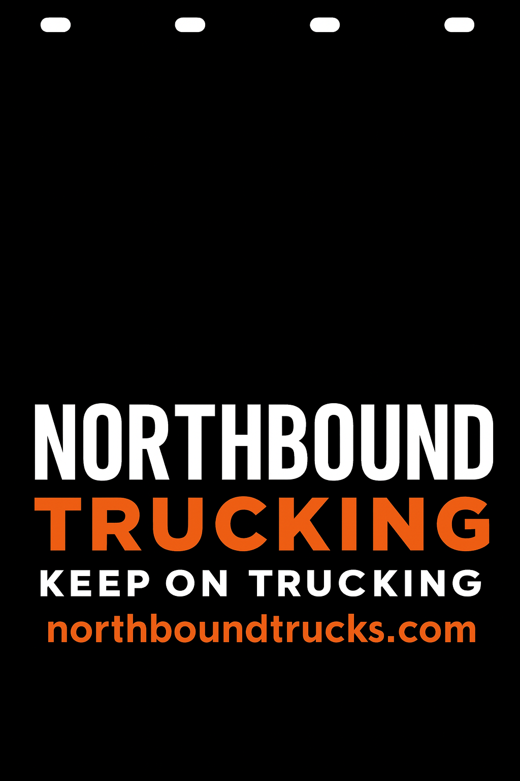 Custom Two-Color Semi-Truck, Work Truck, Box Truck Mud Flap | Create Your Own Mud Flaps | Add Your Own Logo Or Text | Custom Mud Flap Template Designs v278