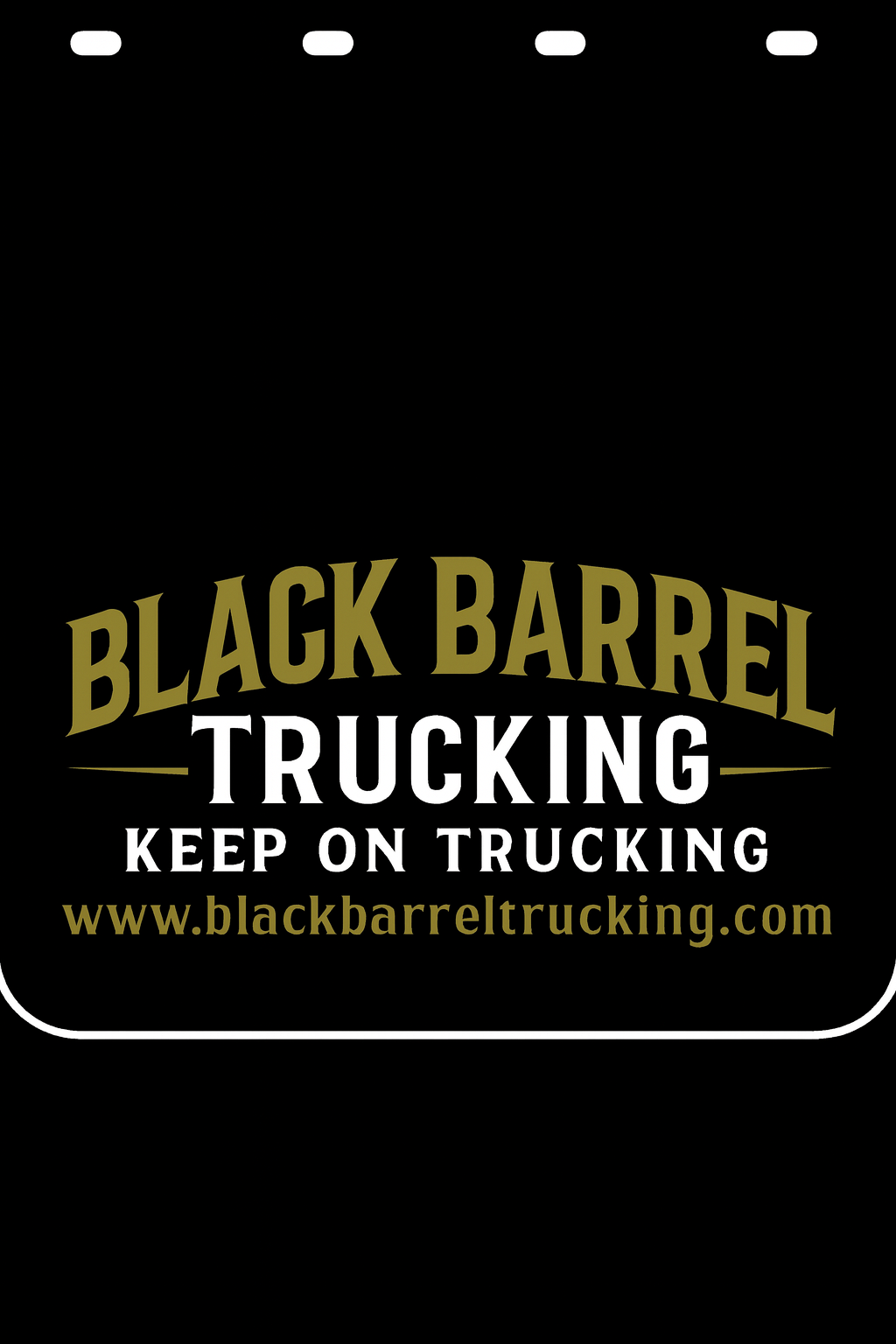 Custom Two-Color Semi-Truck, Work Truck, Box Truck Mud Flap | Create Your Own Mud Flaps | Add Your Own Logo Or Text | Custom Mud Flap Template Designs v278