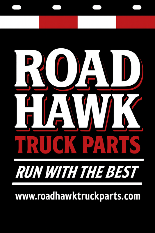 Custom Two-Color Semi-Truck, Work Truck, Box Truck Mud Flap | Create Your Own Mud Flaps | Add Your Own Logo Or Text | Custom Mud Flap Template Designs v278