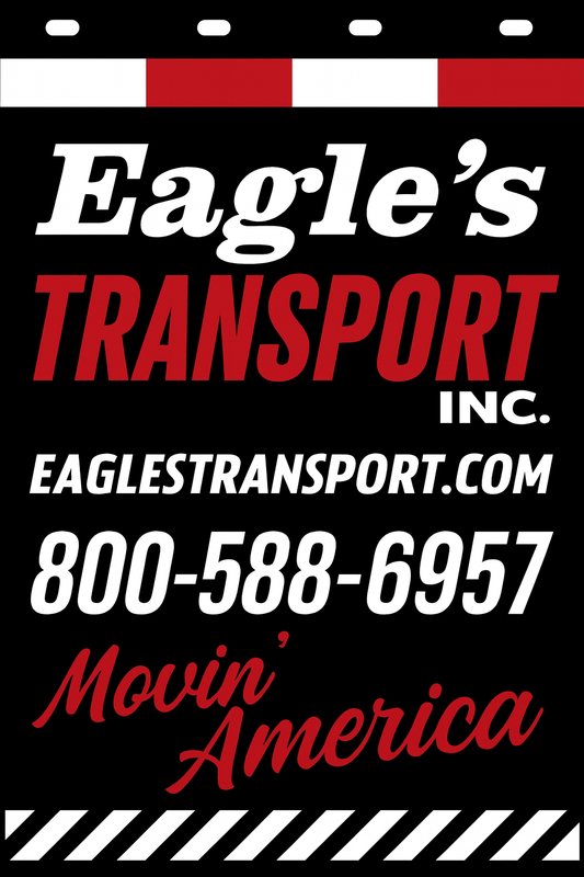 Custom Two-Color Semi-Truck, Work Truck, Box Truck Mud Flap | Create Your Own Mud Flaps | Add Your Own Logo Or Text | Custom Mud Flap Template Designs v278