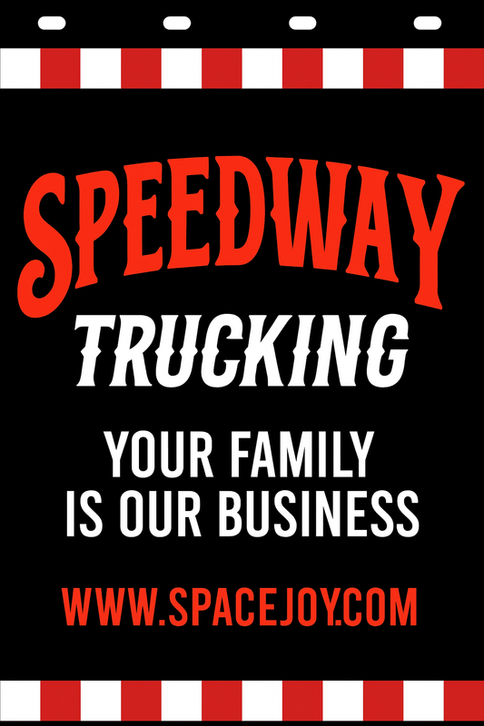 Custom Two-Color Semi-Truck, Work Truck, Box Truck Mud Flap | Create Your Own Mud Flaps | Add Your Own Logo Or Text | Custom Mud Flap Template Designs v278