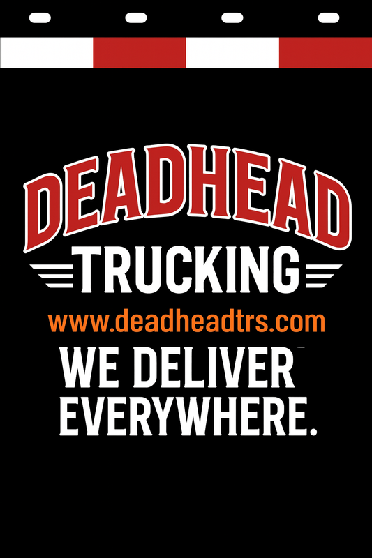 Custom Two-Color Semi-Truck, Work Truck, Box Truck Mud Flap | Create Your Own Mud Flaps | Add Your Own Logo Or Text | Custom Mud Flap Template Designs v278