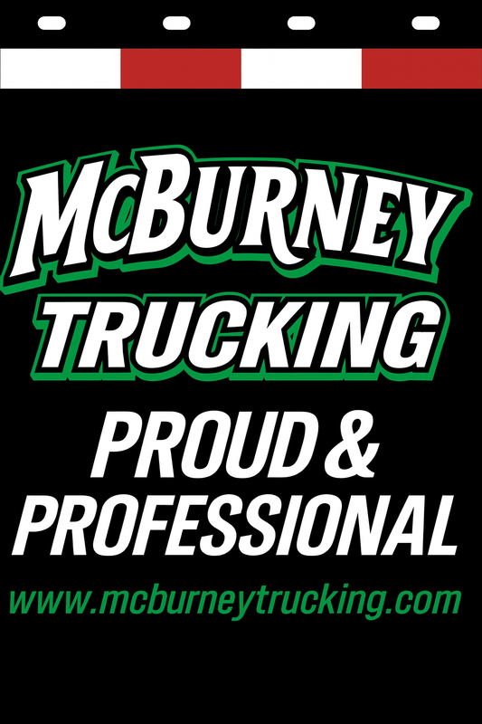 Custom Two-Color Semi-Truck, Work Truck, Box Truck Mud Flap | Create Your Own Mud Flaps | Add Your Own Logo Or Text | Custom Mud Flap Template Designs v278