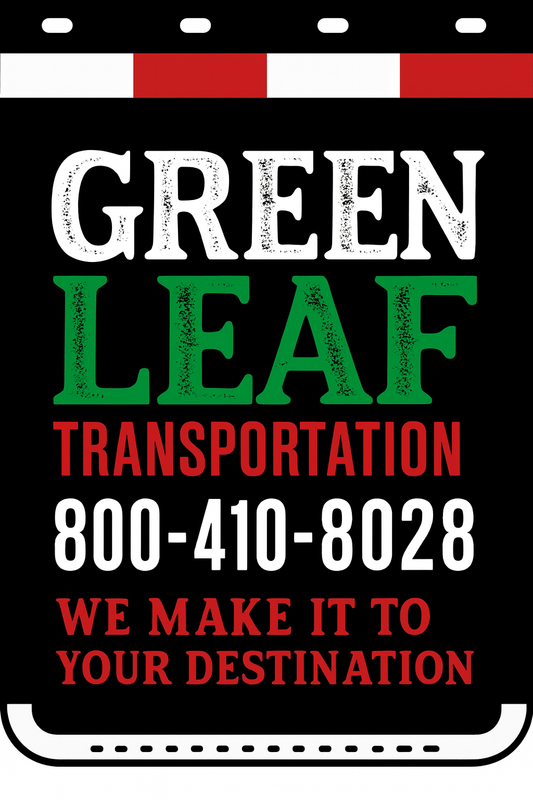 Custom Two-Color Semi-Truck, Work Truck, Box Truck Mud Flap | Create Your Own Mud Flaps | Add Your Own Logo Or Text | Custom Mud Flap Template Designs v278