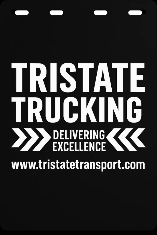 Custom Semi-Truck, Work Truck, Box Truck Mud Flap | Create Your Own Mud Flaps | Add Your Own Logo Or Text | Custom Mud Flap Template Designs v79
