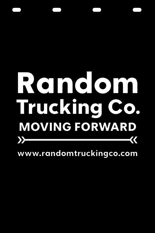 Custom Semi-Truck, Work Truck, Box Truck Mud Flap | Create Your Own Mud Flaps | Add Your Own Logo Or Text | Custom Mud Flap Template Designs v50