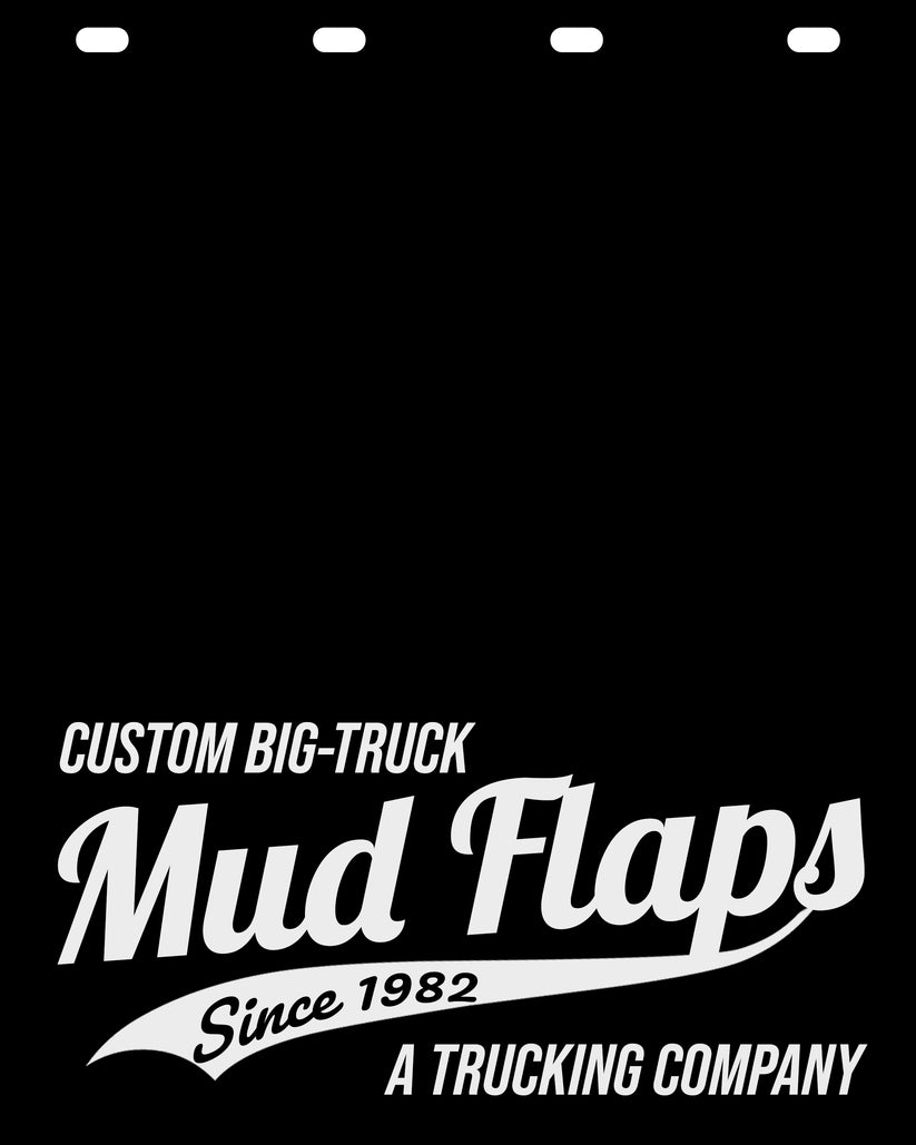 Custom Semi-Truck, Work Truck, Box Truck Mud Flap | Create Your Own Mu ...